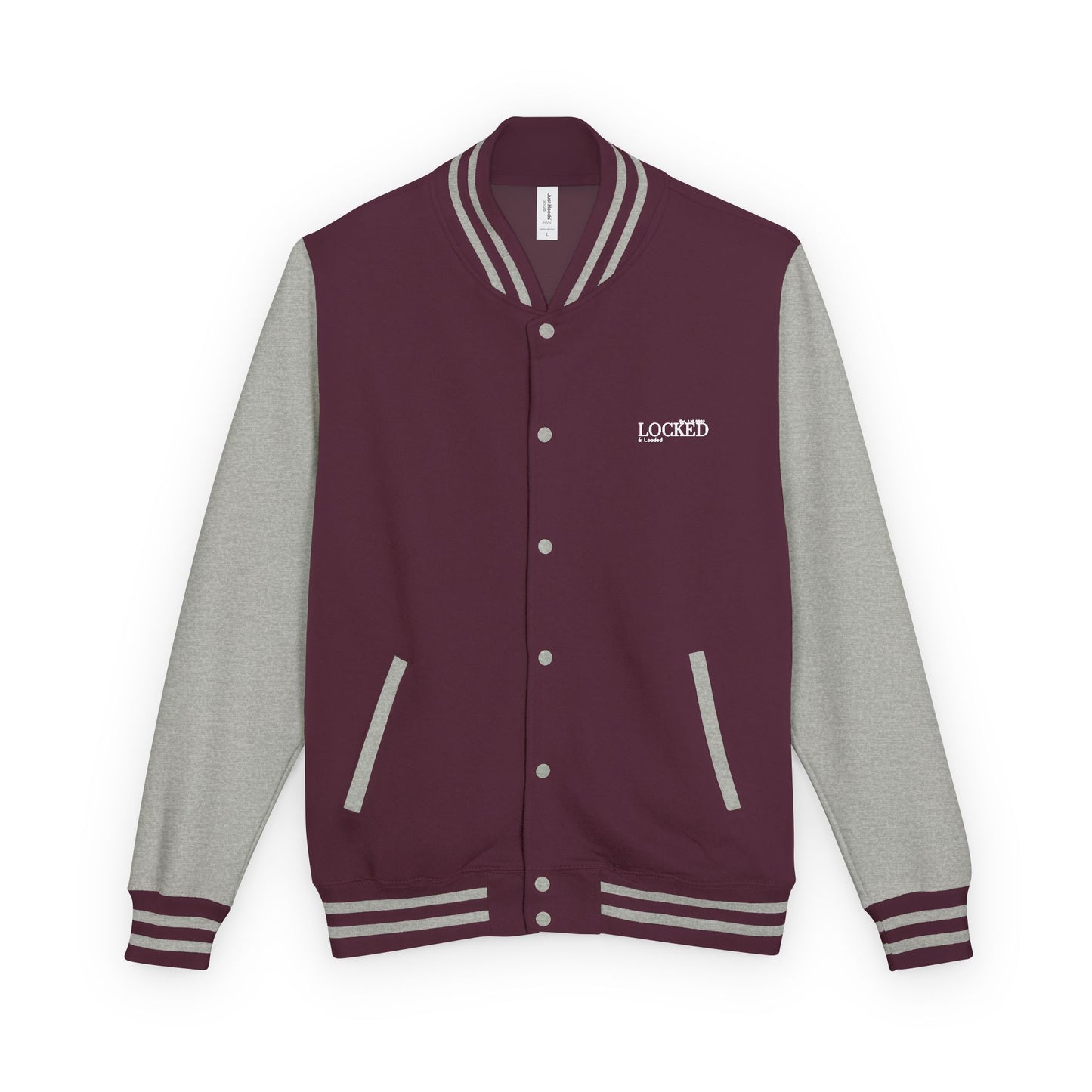 Unisex Heavyweight Letterman Jacket - Locktober 2025
