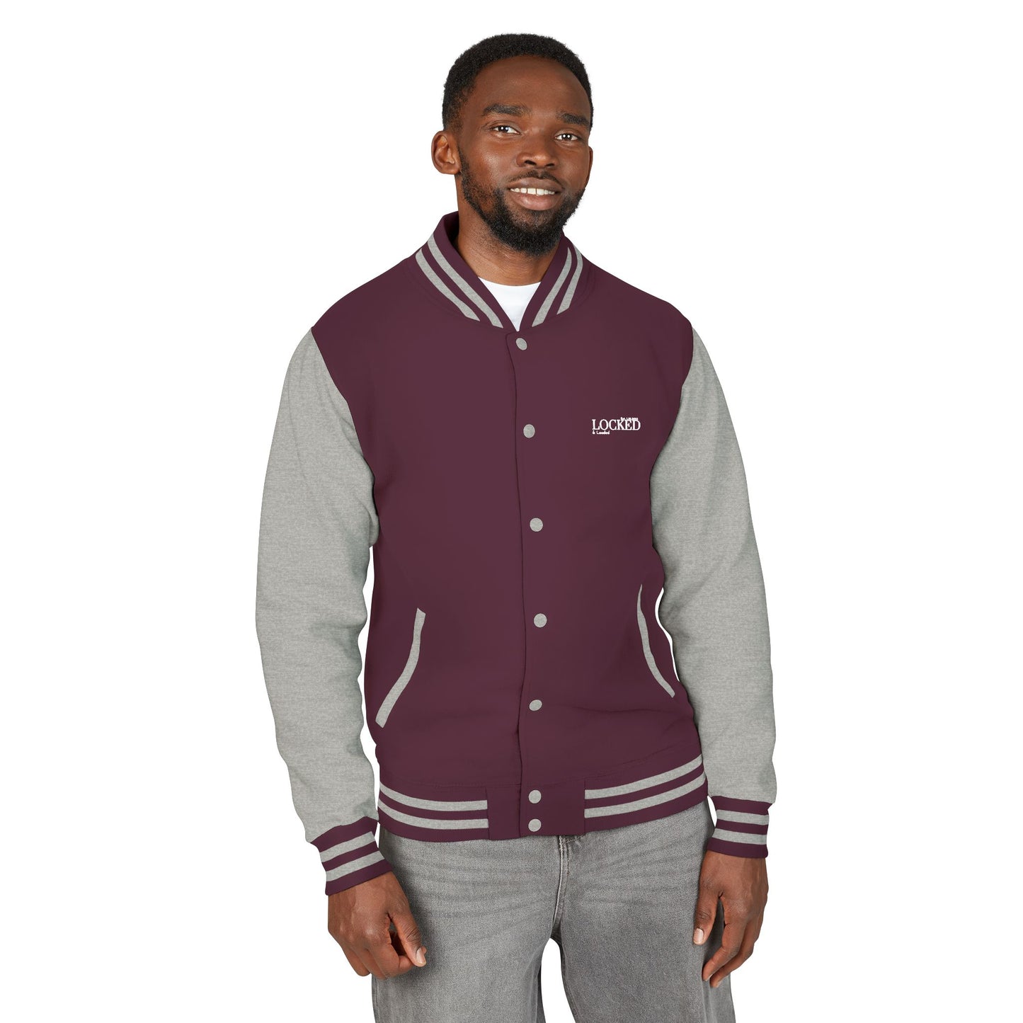 Unisex Heavyweight Letterman Jacket - Locktober 2025
