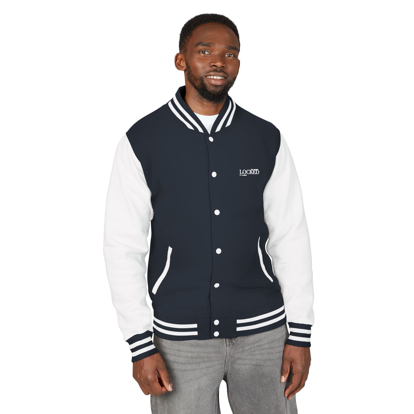 Unisex Heavyweight Letterman Jacket - Locktober 2025