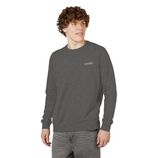 Chic Unisex French Terry Raglan Crewneck Sweatshirt - The Self Locker