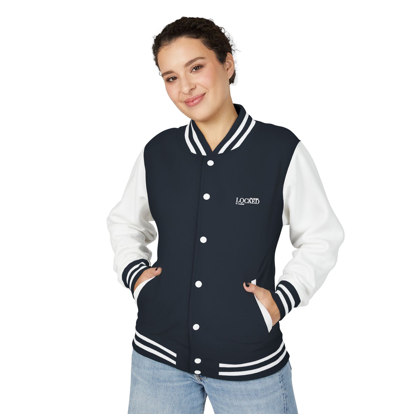 Unisex Heavyweight Letterman Jacket - Locktober 2025