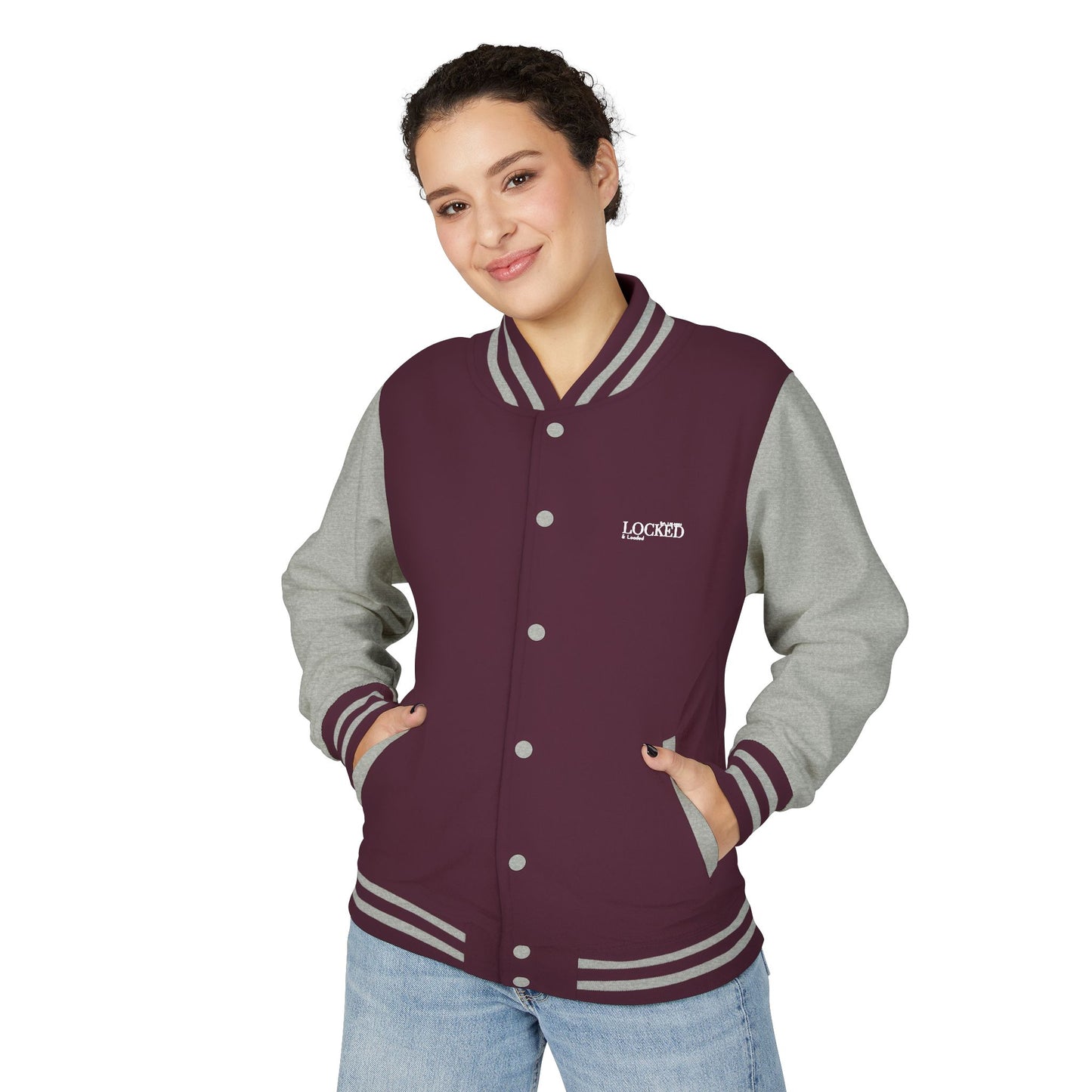 Unisex Heavyweight Letterman Jacket - Locktober 2025