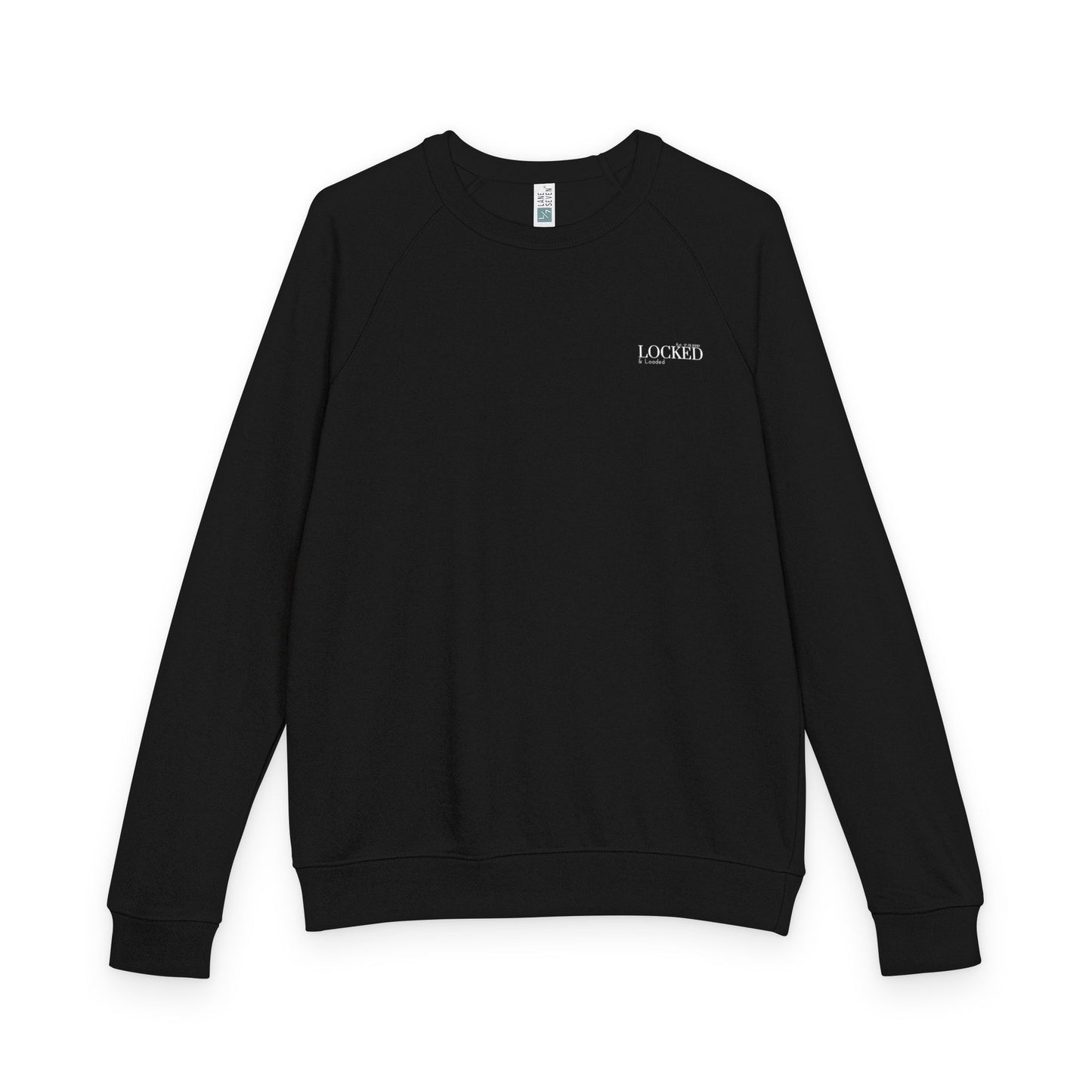 Chic Unisex French Terry Raglan Crewneck Sweatshirt - The Self Locker