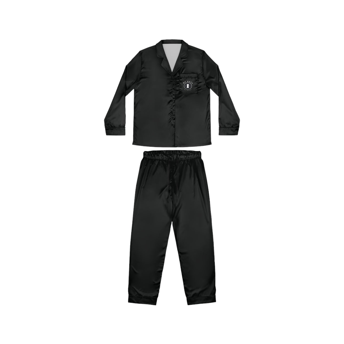 My Keys, My Rules - Luxury Keyholder Satin Pajamas