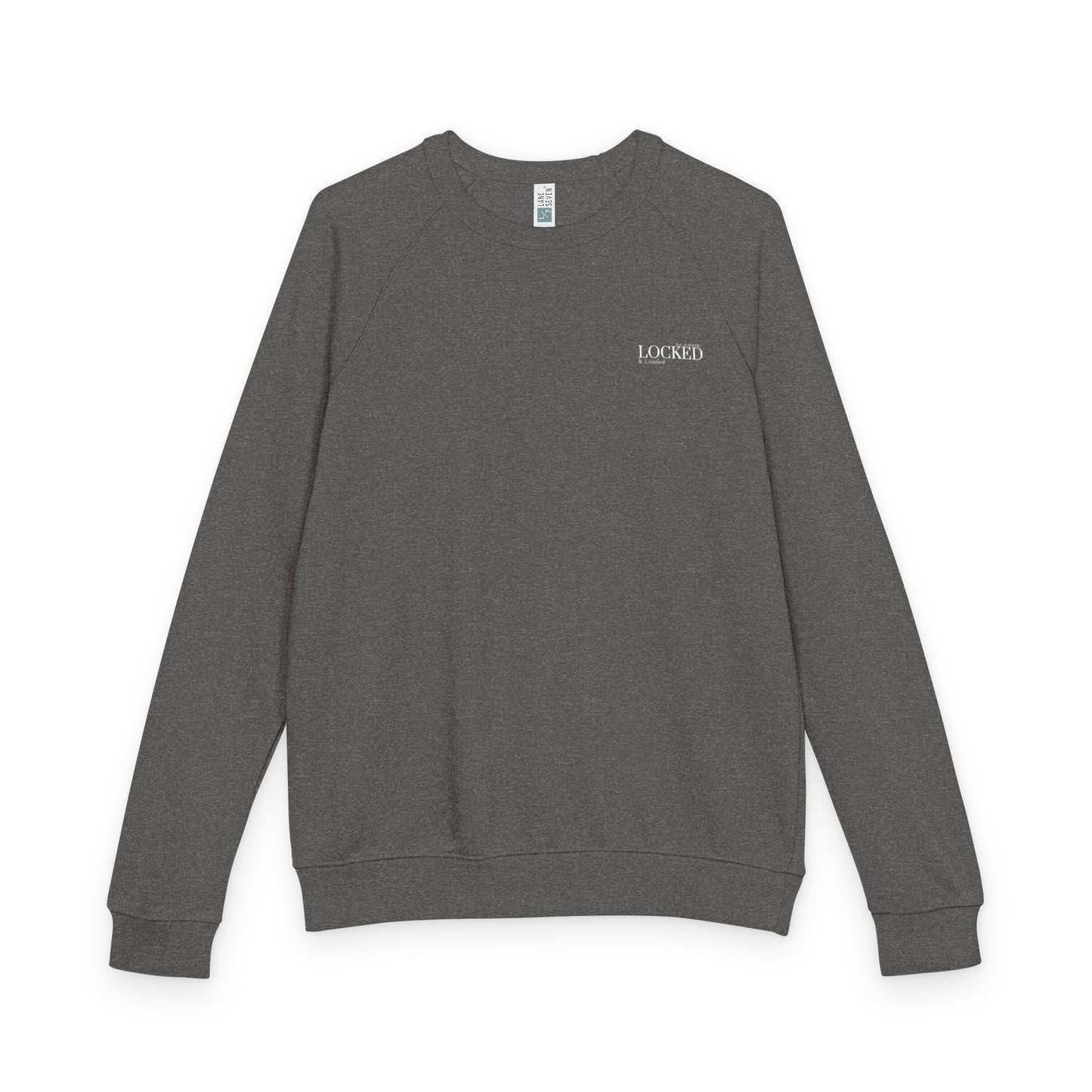 Chic Unisex French Terry Raglan Crewneck Sweatshirt - The Self Locker