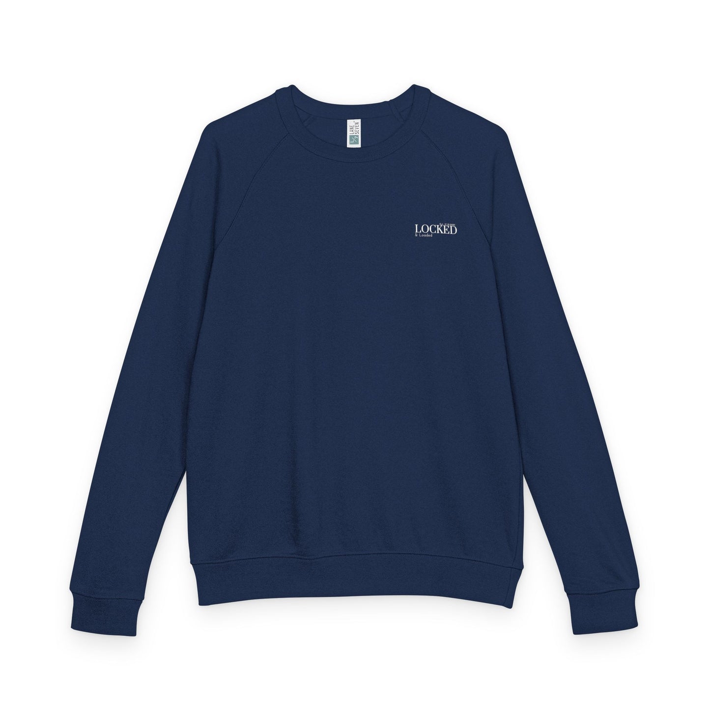 Chic Unisex French Terry Raglan Crewneck Sweatshirt - The Self Locker